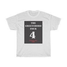 Load image into Gallery viewer, "The Greensboro Four" Unisex Heavy Cotton Tee