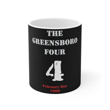 Load image into Gallery viewer, "The Greensboro Four" Mug 11oz
