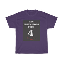 Load image into Gallery viewer, "The Greensboro Four" Unisex Heavy Cotton Tee
