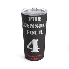 Load image into Gallery viewer, "The Greensboro Four" Tumbler 20oz
