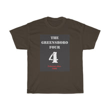 Load image into Gallery viewer, "The Greensboro Four" Unisex Heavy Cotton Tee
