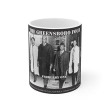 Load image into Gallery viewer, "The Greensboro Four" Mug 11oz
