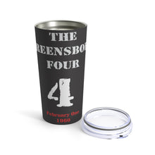 Load image into Gallery viewer, "The Greensboro Four" Tumbler 20oz
